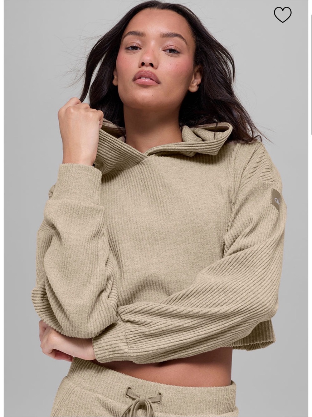 Alo Muse Hoodie- Gravel Heather